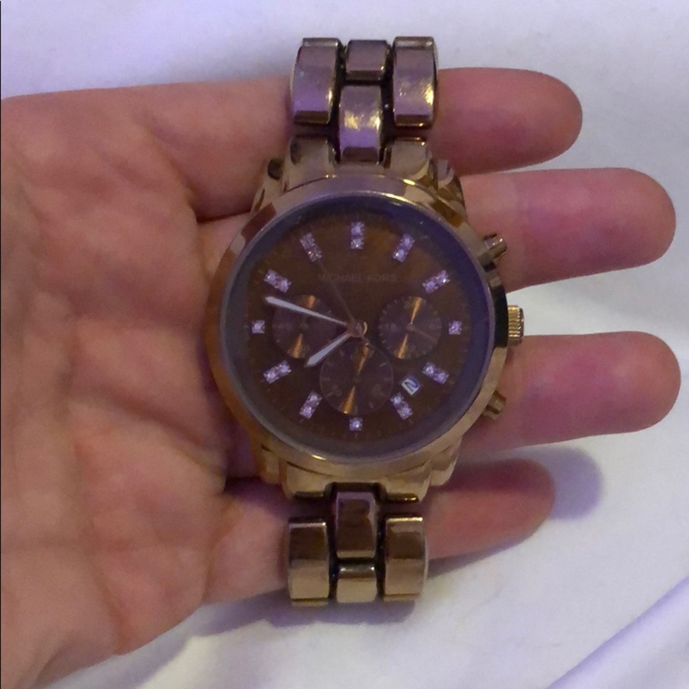 Michael Kors Rose Gold Watch